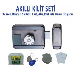 Akıllı Apartman Kilidi Lion Akülü