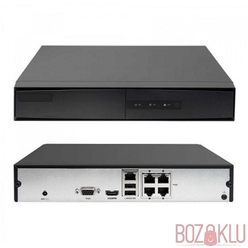 Hikvision DS-7104NI-Q1/4P/M, 4 Kanal PoE NVR