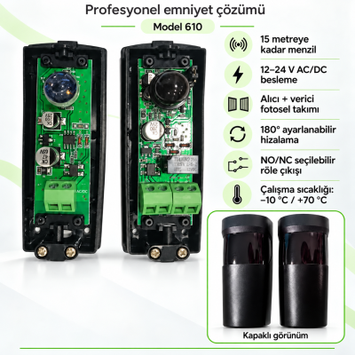 Otomatik Kapı Emniyet Fotoseli | Bozoklu
