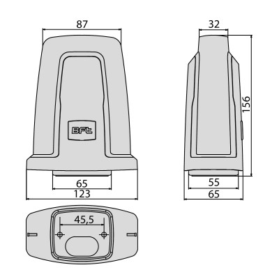 BFT Radius LED BT A R0 24V Antensiz Flaşör – görsel 2