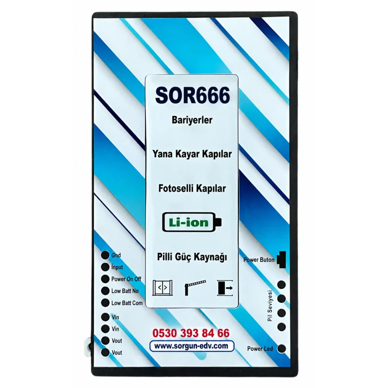 24V Kapı Motoru Pili, Bataryası