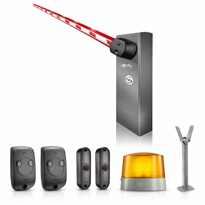 Somfy Levixo 60 24V RTS seti — kol, 2 Keytis 2 RTS, Bitech fotosel, ECO Pro ve çatal ayak